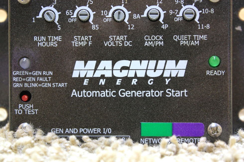 USED RV PARTS MAGNUM ENERGY AUTOMATIC GENERATOR START FOR SALE Generators 