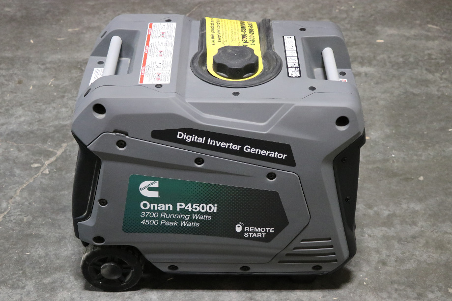 CUMMINS ONAN P4500I DIGITAL INVERTER GASOLINE PORTABLE GENERATOR FOR SALE Generators 