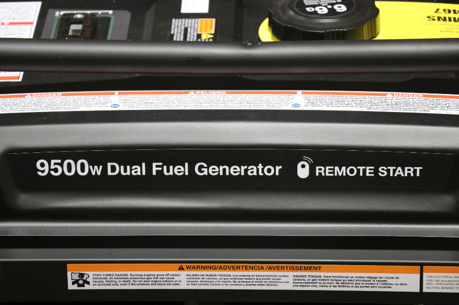 P9500DF CUMMINS ONAN DUAL FUEL (GAS/LPG) PORTABLE GENERATOR FOR SALE Generators 