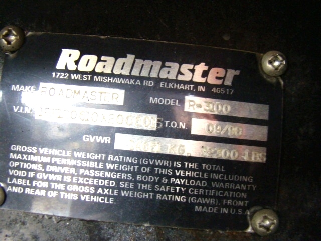 1999 MONACO DYNASTY MOTORHOME PARTS FOR SALE RV SALVAGE SURPLUS  RV Exterior Body Panels 