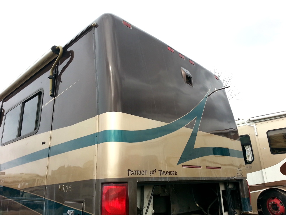 PARTS FOR A 2003 BEAVER PATRIOT THUNDER MOTORHOME FOR SALE VISONE RV SALVAGE RV Exterior Body Panels 