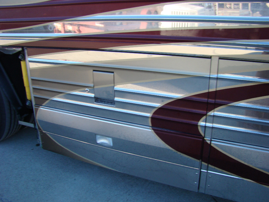 125003 2002 Prevost XLII Country Coach Conversion RV Exterior Body Panels 