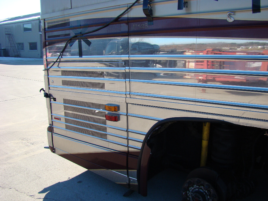 125003 2002 Prevost XLII Country Coach Conversion RV Exterior Body Panels 