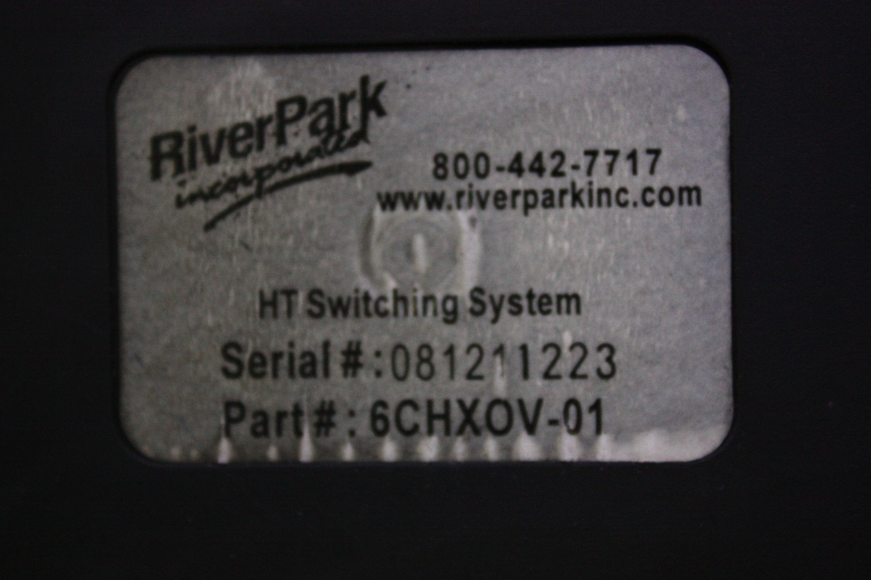 USED 6CHXOV-01 RIVERPARK HT SWITCHING SYSTEM FOR SALE RV Electronics 