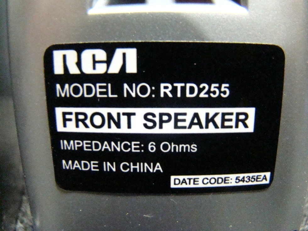 USED RV/MOTORHOME RCA 5 PC SPEAKER SET W/SUB (SILVER) RV Electronics 
