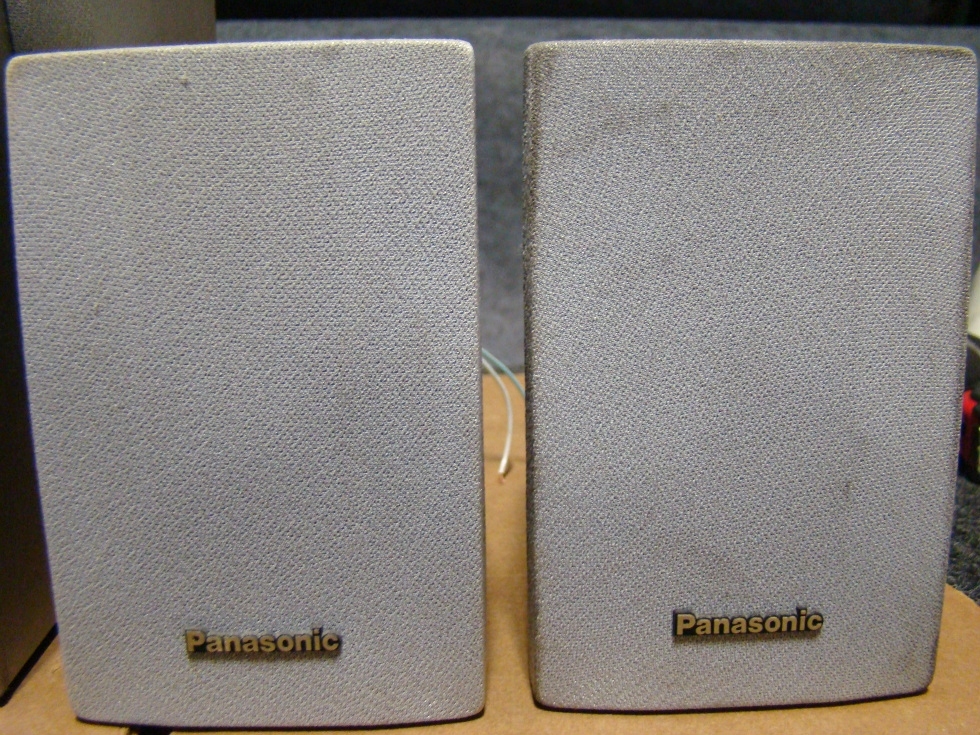 USED RV/MOTORHOME PANASONIC 4 PC SPEAKERS AND SUB (SILVER) FOR SALE RV Electronics 