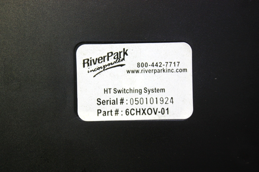USED RIVER PARK HT SWITCH SYSTEM 6CHXOV-01 RV / MOTORHOME PARTS FOR SALE RV Electronics 