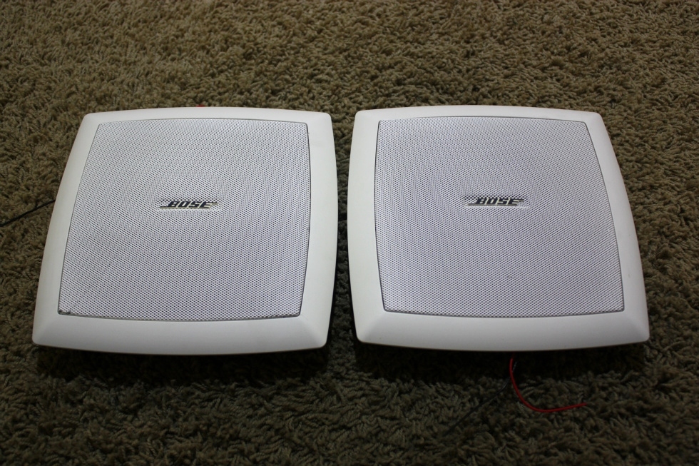 USED SET OF 2 BOSE SPEAKERS MOTORHOME ELECTRONICS FOR SALE RV Electronics 