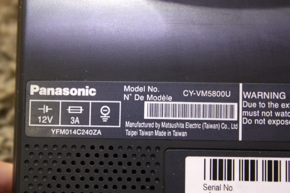 USED RV PANASONIC CY-VM5800U COLOR LCD MONITOR FOR SALE RV Electronics 