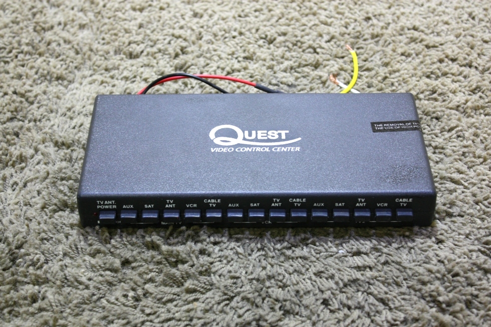 RV Electronics USED RV QUEST QS0503 VIDEO CONTROL CENTER FOR SALE TVs