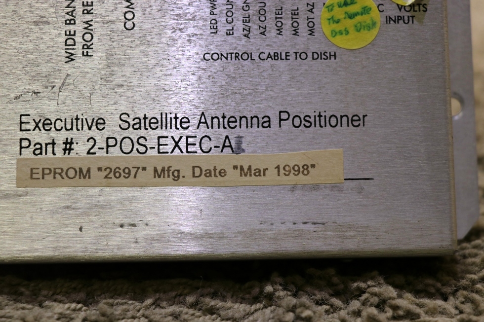USED RV MOTO-SAT EXECUTIVE SATELLITE ANTENNA POSITIONER 2-POS-EXEC-A FOR SALE RV Electronics 