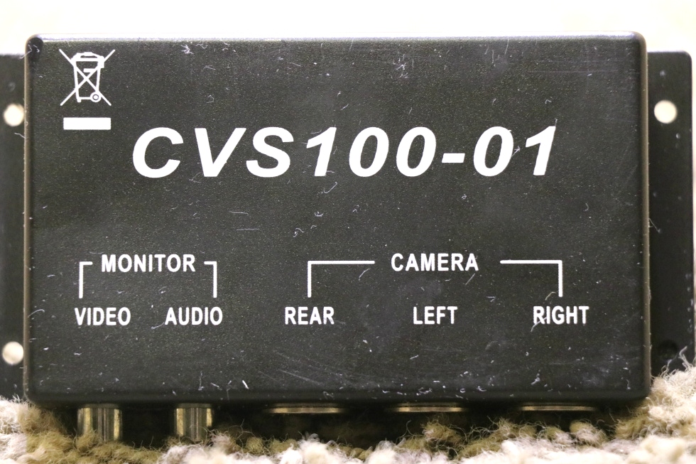 USED MOTORHOME CVS100-01 CAMERA SWITCH BOX RV PARTS FOR SALE RV Electronics 