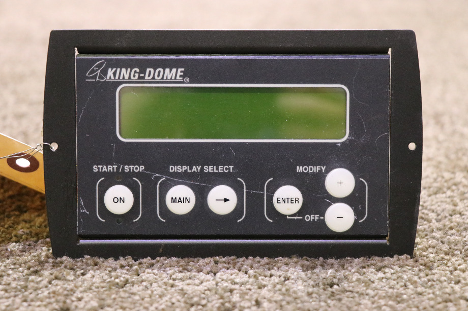 USED MOTORHOME KING-DOME SATELLITE CONTROL TOUCH PAD FOR SALE RV Electronics 