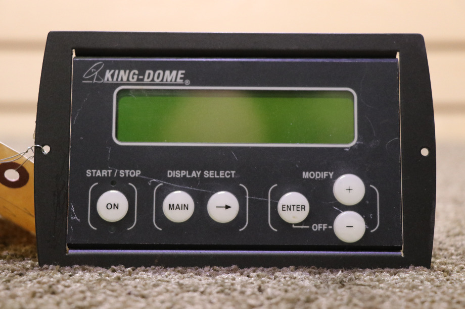 USED MOTORHOME KING-DOME SATELLITE CONTROL TOUCH PAD FOR SALE RV Electronics 
