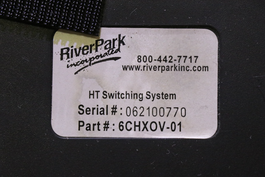 USED 6CHXOV-01 RIVERPARK HT SWITCHING SYSTEM MOTORHOME PARTS FOR SALE RV Electronics 