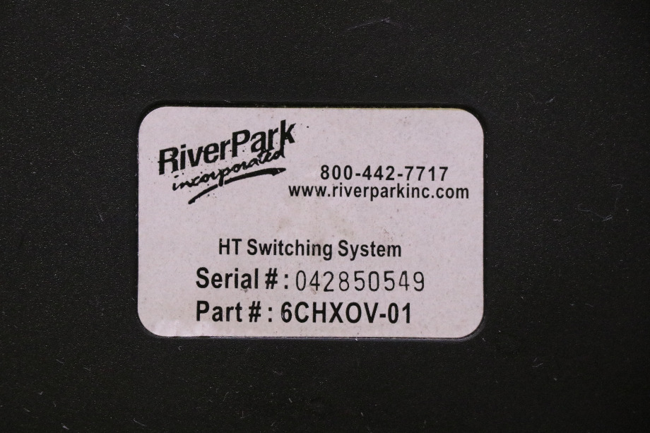USED RIVERPARK 6CHXOV-01 HT SWITCH SYSTEM RV/MOTORHOME PARTS FOR SALE RV Electronics 