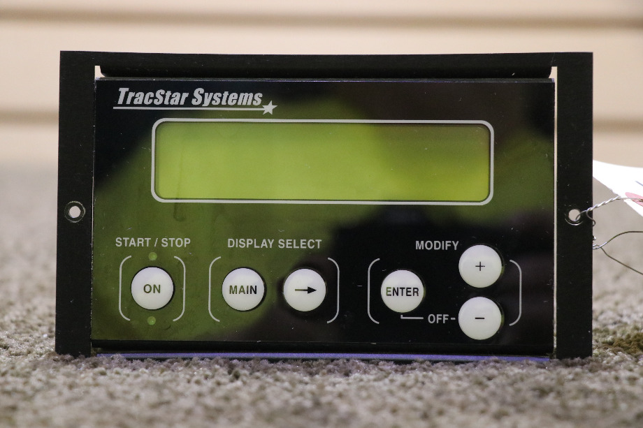 USED RV TRACSTAR SYSTEMS TOUCH PAD FOR SALE RV Electronics 