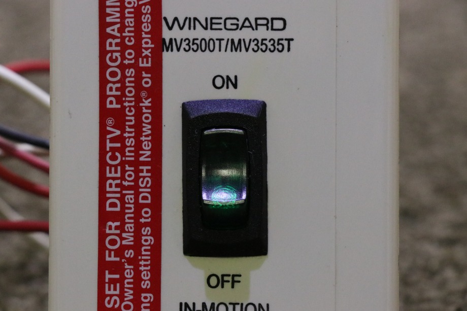 USED WINEGARD MV3500T/MV3535T ON/OFF SWITCH PANEL RV PARTS FOR SALE RV Electronics 
