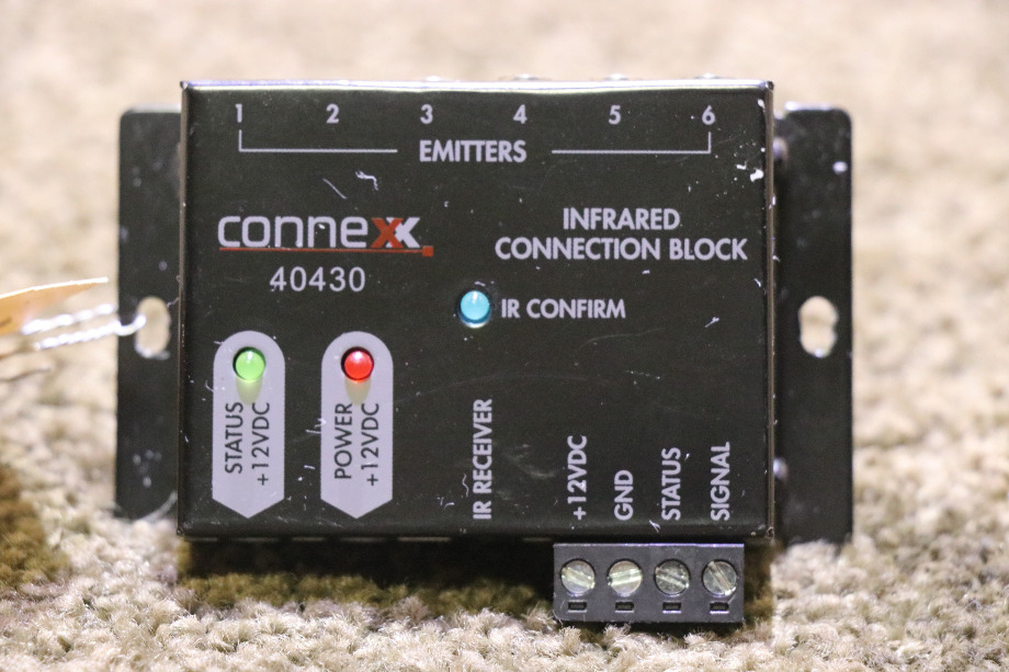 USED MOTORHOME CONNEXX 40430 INFRARED CONNECTION BLOCK FOR SALE RV Electronics 