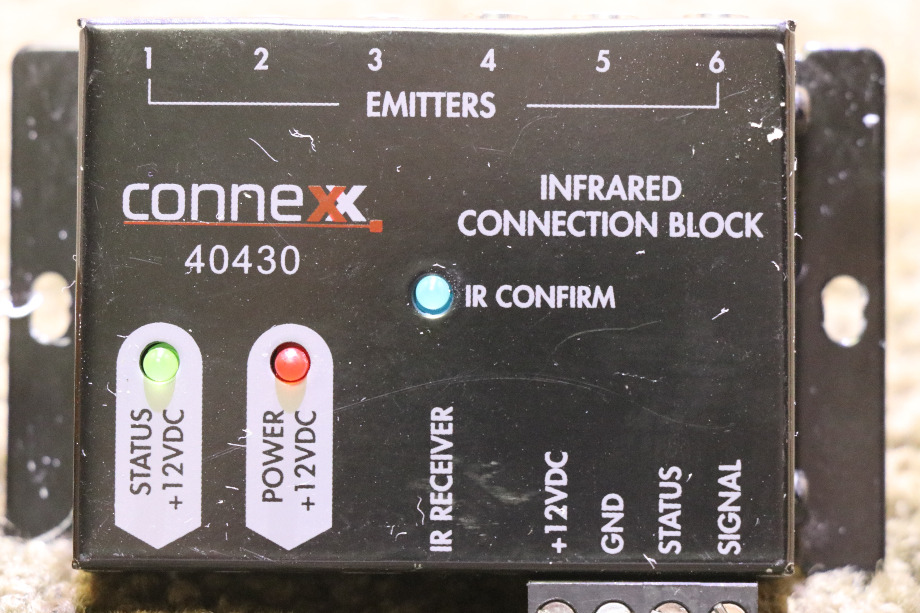 USED MOTORHOME CONNEXX 40430 INFRARED CONNECTION BLOCK FOR SALE RV Electronics 