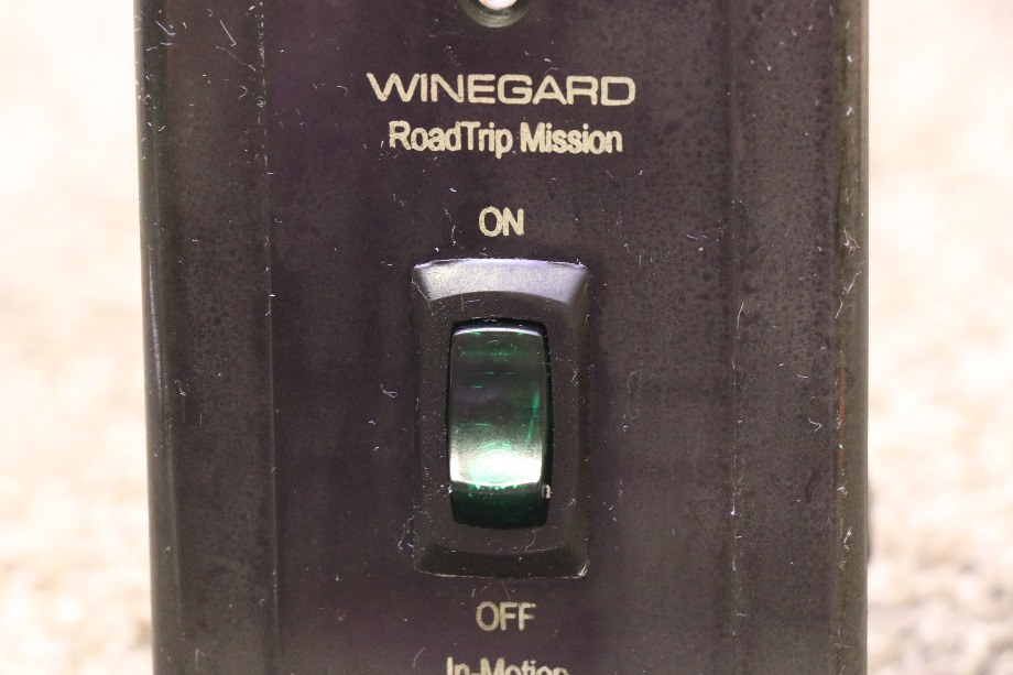 USED RV WINEGARD ROADTRIP MISSION ON/OFF IN-MOTION SATELLTE SWITCH PANEL FOR SALE RV Electronics 