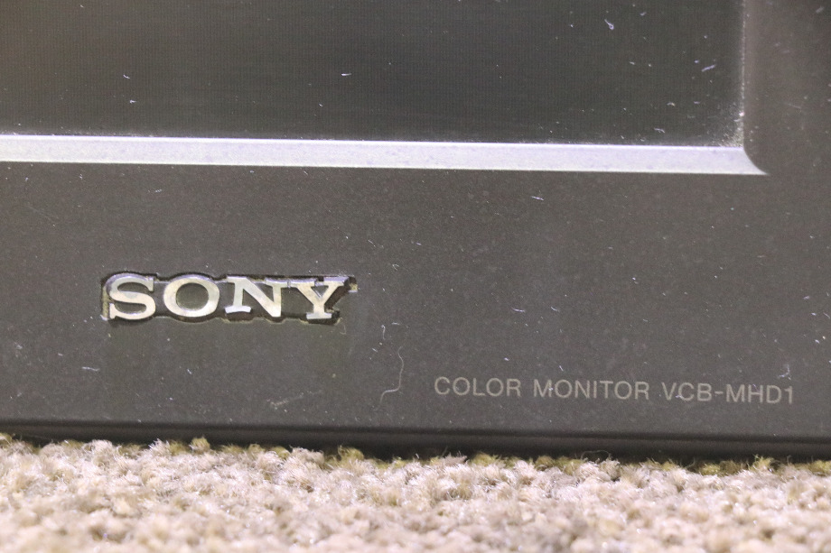 USED SONY VCB-MHD1 COLOR MONITOR MOTORHOME PARTS FOR SALE RV Electronics 