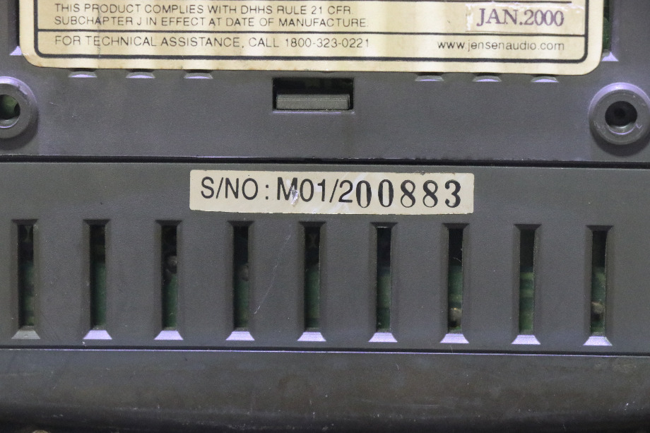 USED JENSON 5 INCH B/W MONITOR RCS50 RV/MOTORHOME PARTS FOR SALE RV Electronics 