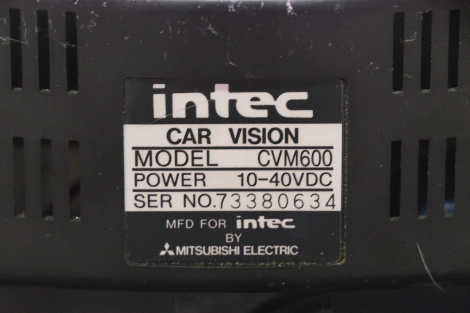 USED CVM600 INTEC CAR VISION MONITOR RV PARTS FOR SALE RV Electronics 