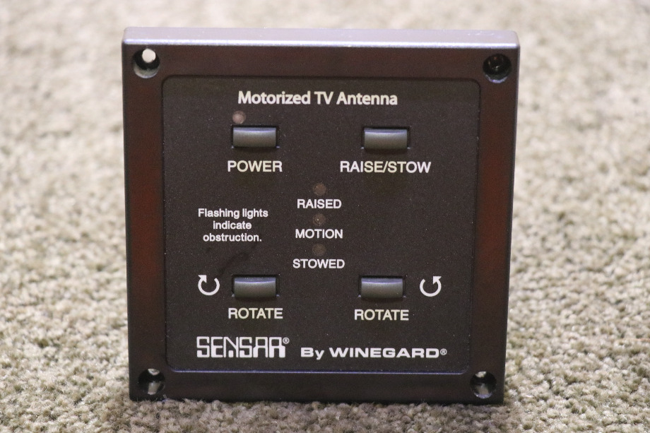 USED SENSAR BY WINEGARD MOTORIZED TV ANTENNA SWITCH PANEL RV PARTS FOR SALE RV Electronics 