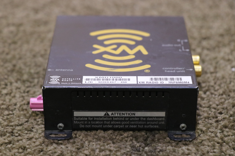 USED MOTORHOME XM SATELLITE RADIO XMD1000 MODULE FOR SALE RV Electronics 