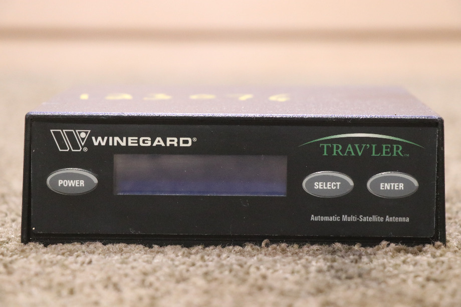 USED WINEGARD TRAV'LER AUTOMATIC MULTI-SATELLITE ANTENNA BOX MOTORHOME PARTS FOR SALE RV Electronics 