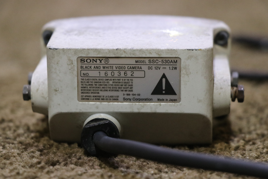 USED SONY B/W VIDEO CAMERA SSC-530AM RV/MOTORHOME PARTS FOR SALE RV Electronics 