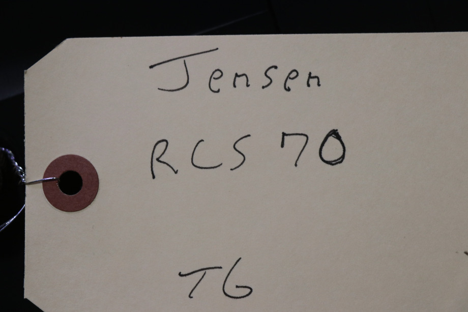 USED RV/MOTORHOME JENSEN MONITOR RCS 70 FOR SALE RV Electronics 
