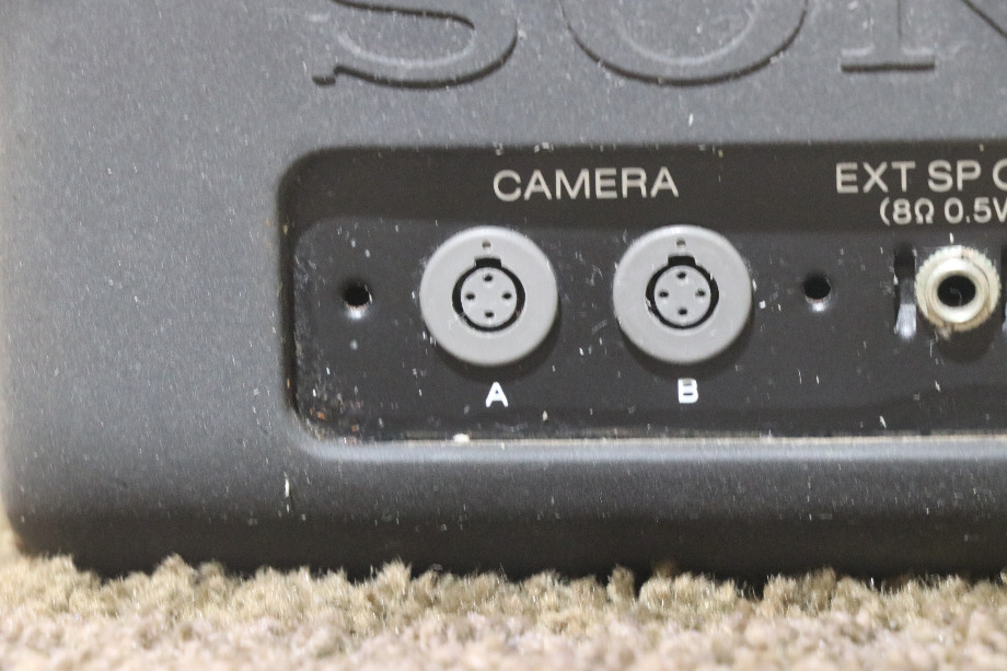 USED MOTORHOME SONY SSM-721AMR B/W MONITOR FOR SALE RV Electronics 