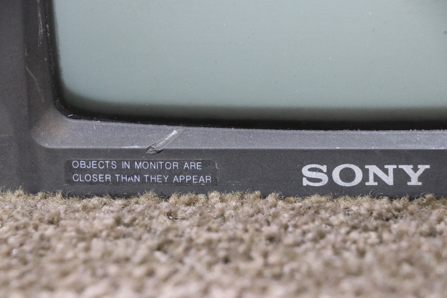 USED MOTORHOME SONY SSM-721AMR B/W MONITOR FOR SALE RV Electronics 