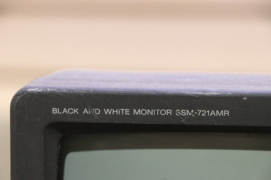 USED MOTORHOME SONY SSM-721AMR B/W MONITOR FOR SALE RV Electronics 