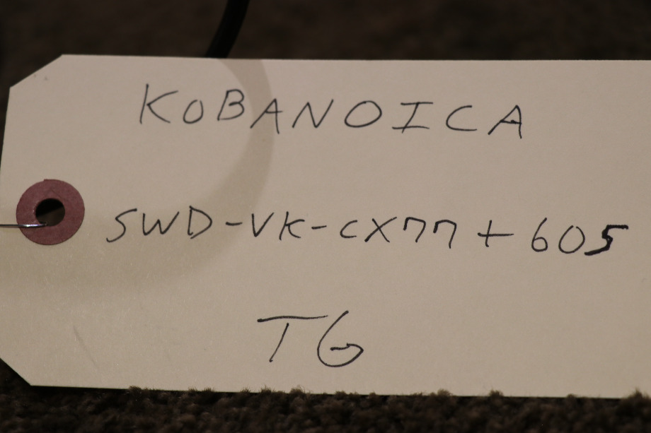 USED KOBANOICA SWD-VK-CX77+605 WIRELESS BACKUP MONITOR MOTORHOME PARTS FOR SALE RV Electronics 