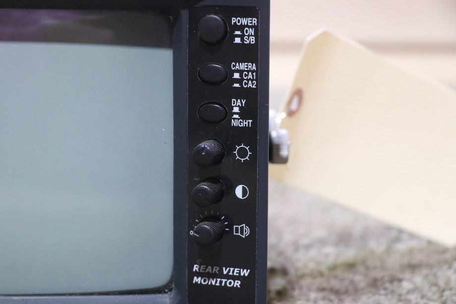 USED RV/MOTORHOME WELDEX B/W MONITOR WITH AUDIO WRDV-3007M FOR SALE RV Electronics 