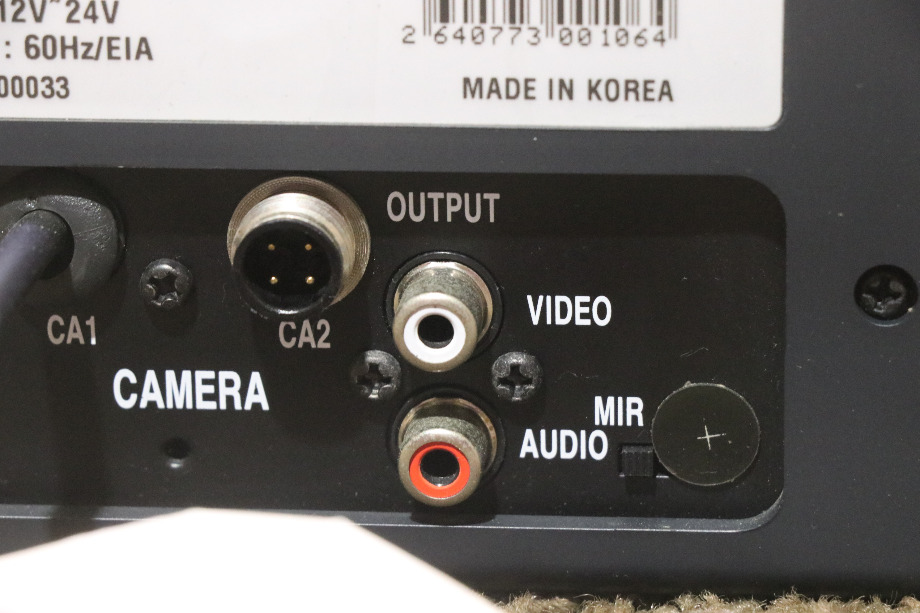 USED WDRV-3007M WELDEX B/W MONITOR RV PARTS FOR SALE RV Electronics 