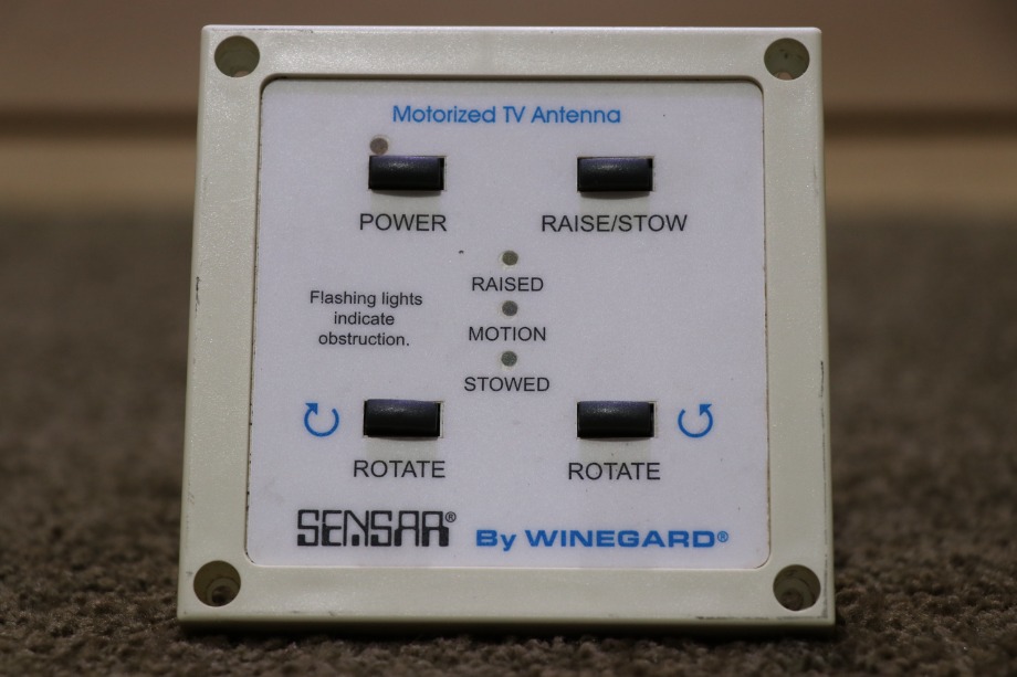 USED RV MOTORIZED TV ANTENNA SENSAR BY WINEGARD FOR SALE RV Electronics 
