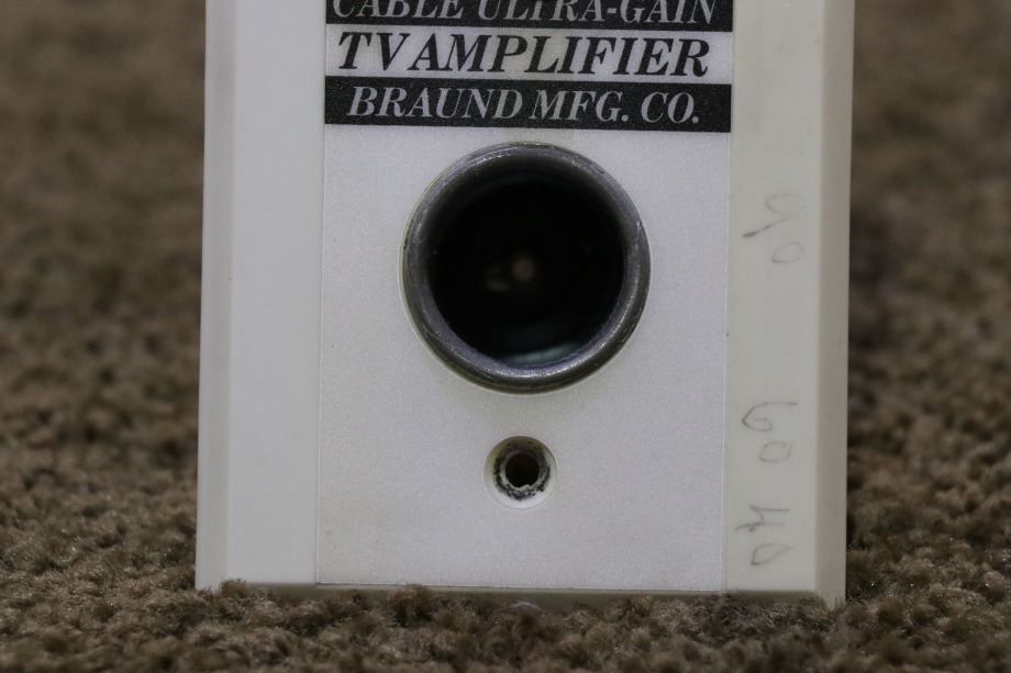 USED BRAUND MFG CO. TV AMPLIFIER RV PARTS FOR SALE RV Electronics 