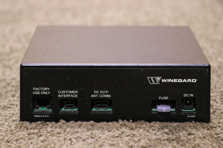 USED RV WINEGARD AUTOMATIC MULTI SATELLITE ANTENNA CONTROL BOX FOR SALE RV Electronics 