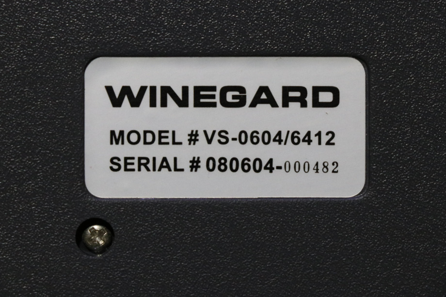 USED RV VS-0604-6412 WINEGARD AMPLIFIED VIDEO DISTRIBUTION SWITCH FOR SALE RV Electronics 