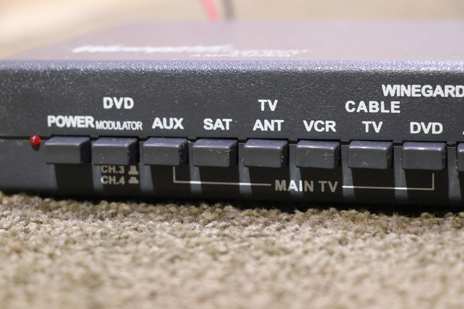 USED RV VS-0604-6412 WINEGARD AMPLIFIED VIDEO DISTRIBUTION SWITCH FOR SALE RV Electronics 