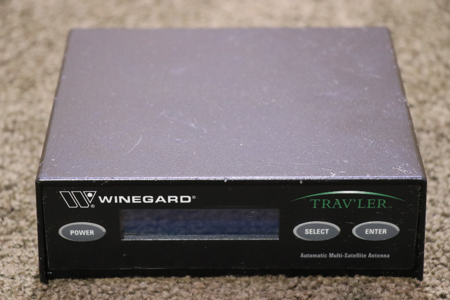 USED MOTORHOME WINEGARD AUTOMATIC MULTI SATELLITE ANTENNA CONTROL BOX FOR SALE RV Electronics 