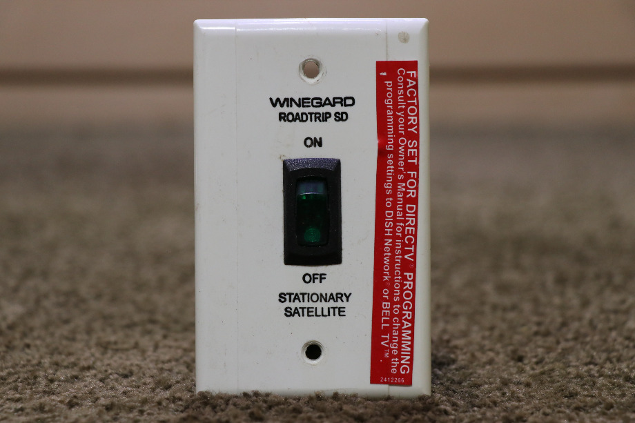 USED RV/MOTORHOME WINEGARD ROADTRIP SD ON/OFF SWITCH PANEL FOR SALE RV Electronics 