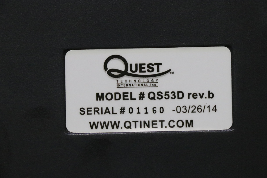 USED MOTORHOME QUEST QS53D VIDEO CONTROL CENTER FOR SALE RV Electronics 