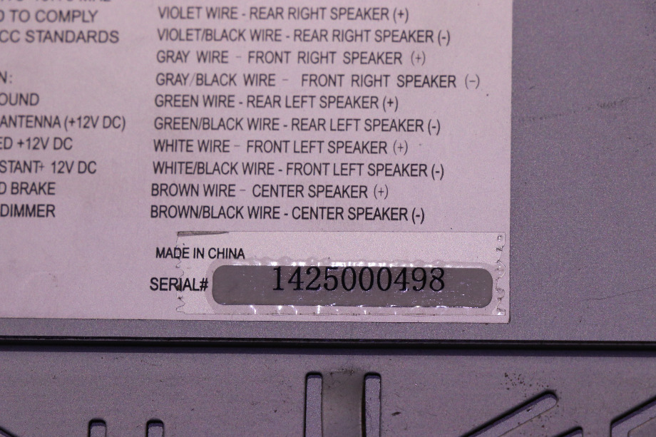 USED M4-LCD MAGNADYNE DISC PLAYER AM/FM/WB RADIO RV PARTS FOR SALE RV Electronics 