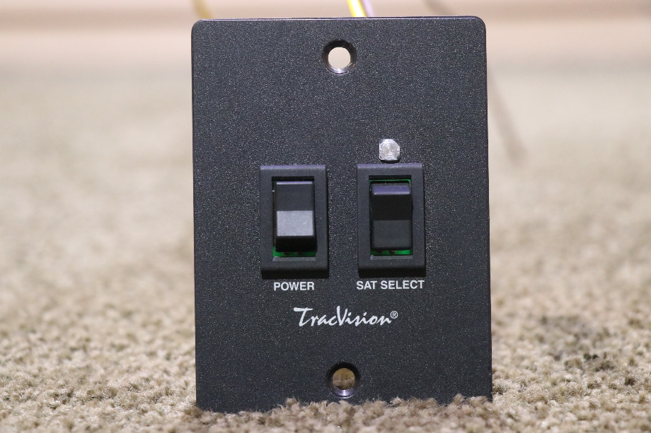 USED 02-1236-01 TRACVISION SWITCH PANEL RV PARTS FOR SALE RV Electronics 