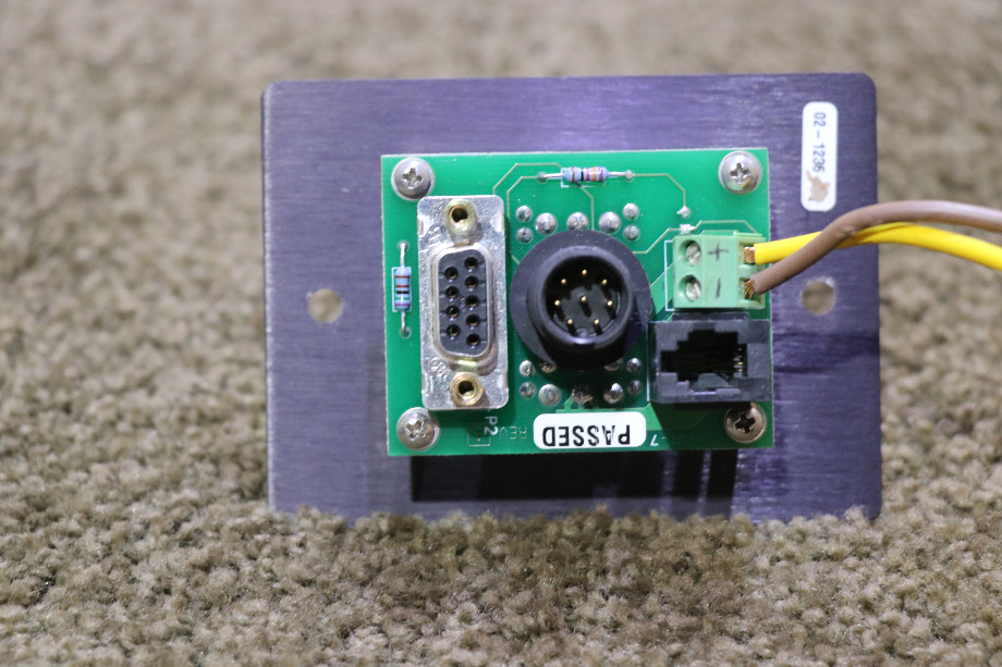USED 02-1236-01 TRACVISION SWITCH PANEL RV PARTS FOR SALE RV Electronics 